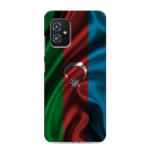 Дизайнерский силиконовый чехол для ASUS ZenFone 8 Флаг Азербайджана