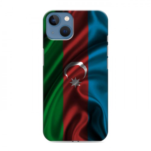 Дизайнерский силиконовый чехол для Iphone 13 Флаг Азербайджана