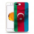 Дизайнерский силиконовый чехол для Iphone 7 Plus / 8 Plus Флаг Азербайджана