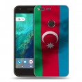 Дизайнерский пластиковый чехол для Google Pixel Флаг Азербайджана