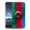 Дизайнерский силиконовый чехол для Doogee BL5000 Флаг Азербайджана