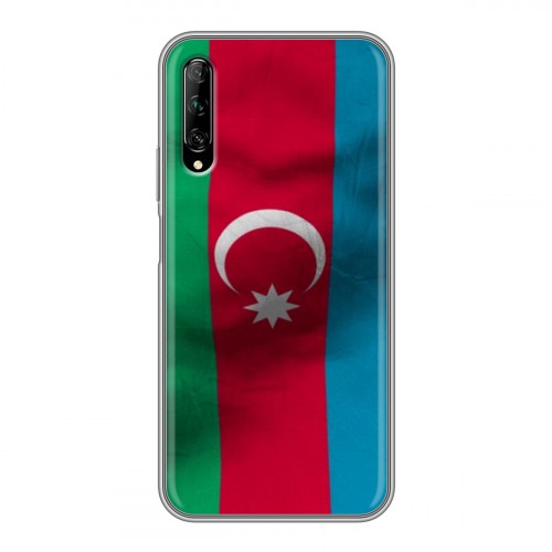 Дизайнерский силиконовый чехол для Huawei Y9s Флаг Азербайджана