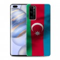 Дизайнерский силиконовый чехол для Huawei Honor 30 Pro Флаг Азербайджана