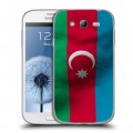 Дизайнерский пластиковый чехол для Samsung Galaxy Grand Флаг Азербайджана