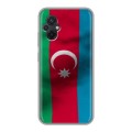Дизайнерский пластиковый чехол для Xiaomi Poco M5 Флаг Азербайджана
