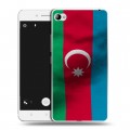 Дизайнерский пластиковый чехол для Lenovo S90 Флаг Азербайджана