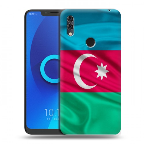 Дизайнерский силиконовый чехол для Alcatel 5V Флаг Азербайджана