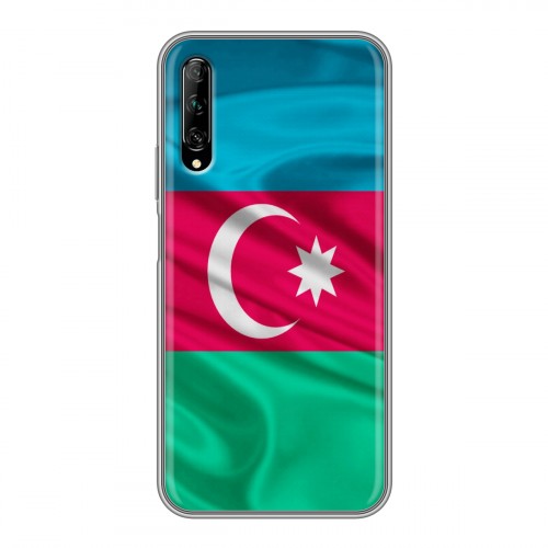 Дизайнерский силиконовый чехол для Huawei Y9s Флаг Азербайджана