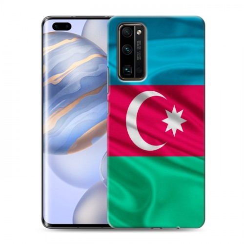 Дизайнерский силиконовый чехол для Huawei Honor 30 Pro Флаг Азербайджана