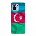 Дизайнерский пластиковый чехол для Xiaomi Mi 11 Флаг Азербайджана