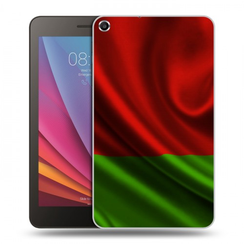 Дизайнерский силиконовый чехол для Huawei MediaPad T1 7.0 Флаг Белоруссии