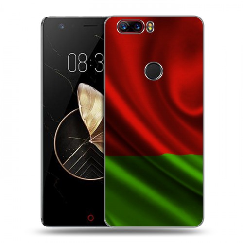 Дизайнерский пластиковый чехол для ZTE Nubia Z17 Флаг Белоруссии