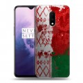 Дизайнерский пластиковый чехол для OnePlus 7 Флаг Белоруссии