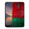 Дизайнерский силиконовый чехол для Nokia 1.3 Флаг Белоруссии