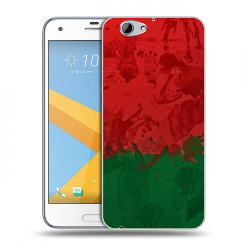Дизайнерский пластиковый чехол для HTC One A9S Флаг Белоруссии