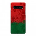 Дизайнерский силиконовый чехол для Samsung Galaxy S10 Флаг Белоруссии
