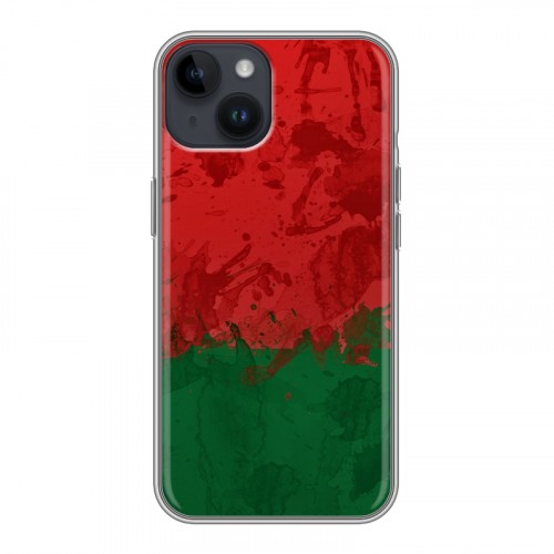 Дизайнерский пластиковый чехол для Iphone 14 Флаг Белоруссии