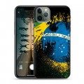 Дизайнерский пластиковый чехол для Iphone 11 Pro Флаг Бразилии