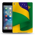 Дизайнерский пластиковый чехол для Ipad Mini 4 Флаг Бразилии