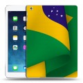 Дизайнерский силиконовый чехол для Ipad Air Флаг Бразилии