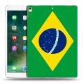 Дизайнерский силиконовый чехол для Ipad Pro 10.5 Флаг Бразилии