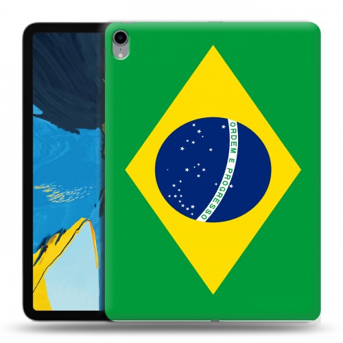 Дизайнерский пластиковый чехол для IPad Pro 11 Флаг Бразилии
