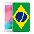 Дизайнерский силиконовый чехол для Samsung Galaxy Tab A 8.0 (2019) Флаг Бразилии