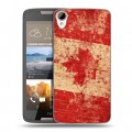 Дизайнерский силиконовый чехол для HTC Desire 828 Флаг Канады