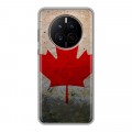 Дизайнерский силиконовый чехол для Huawei Mate 50 Флаг Канады