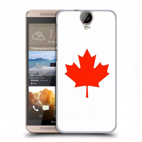 Дизайнерский силиконовый чехол для HTC One E9+ Флаг Канады