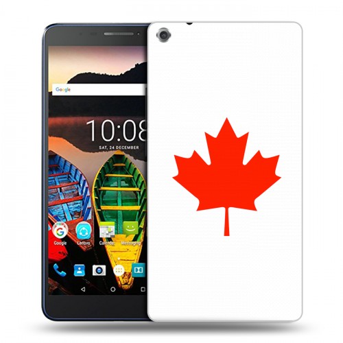 Дизайнерский силиконовый чехол для Lenovo Tab 3 7 Plus Флаг Канады