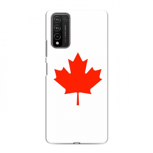 Дизайнерский пластиковый чехол для Huawei Honor 10X Lite Флаг Канады