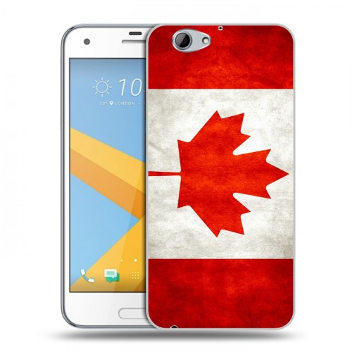 Дизайнерский пластиковый чехол для HTC One A9S Флаг Канады