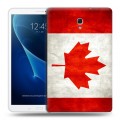 Дизайнерский силиконовый чехол для Samsung Galaxy Tab A 10.5 Флаг Канады