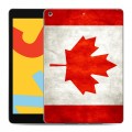 Дизайнерский силиконовый чехол для Ipad 10.2 (2019) Флаг Канады
