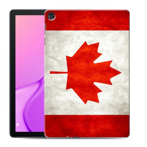 Дизайнерский силиконовый чехол для Huawei MatePad T10 Флаг Канады