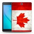 Дизайнерский силиконовый чехол для Samsung Galaxy Tab A 9.7 Флаг Канады