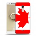 Дизайнерский силиконовый чехол для Alcatel 3C Флаг Канады