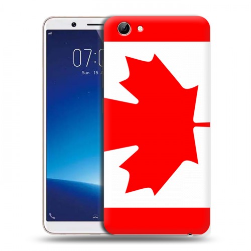 Дизайнерский силиконовый чехол для Vivo Y71 Флаг Канады