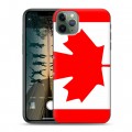 Дизайнерский пластиковый чехол для Iphone 11 Pro Флаг Канады