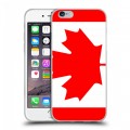 Дизайнерский пластиковый чехол для Iphone 6/6s Флаг Канады