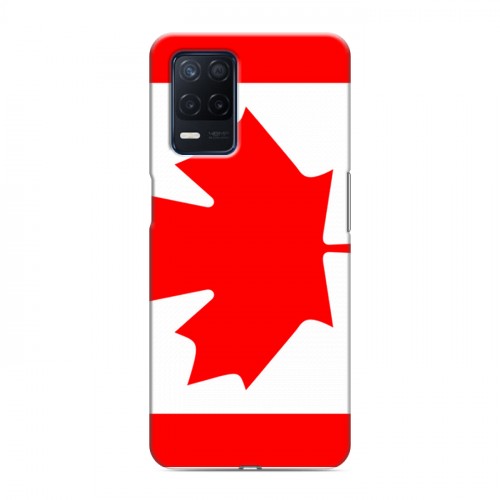 Дизайнерский силиконовый чехол для Realme Narzo 30 5G Флаг Канады