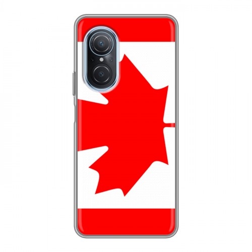 Дизайнерский силиконовый чехол для Huawei Nova 9 SE Флаг Канады