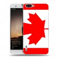 Дизайнерский силиконовый чехол для Huawei Honor 6 Plus Флаг Канады