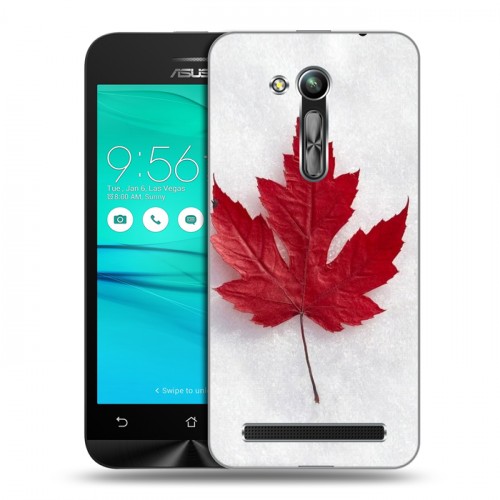 Дизайнерский пластиковый чехол для ASUS ZenFone Go 4.5 ZB452KG Флаг Канады