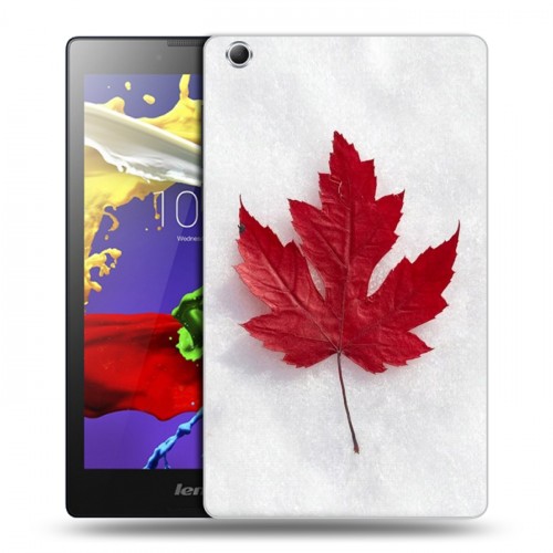Дизайнерский силиконовый чехол для Lenovo Tab 3 7 Essential Флаг Канады