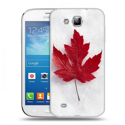 Дизайнерский пластиковый чехол для Samsung Galaxy Premier Флаг Канады