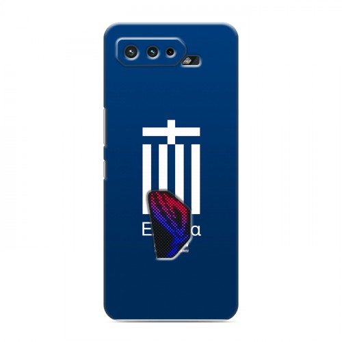 Дизайнерский силиконовый чехол для ASUS ROG Phone 5 Флаг Греции