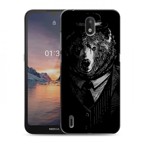 Дизайнерский силиконовый чехол для Nokia 1.3 Хищные джентльмены