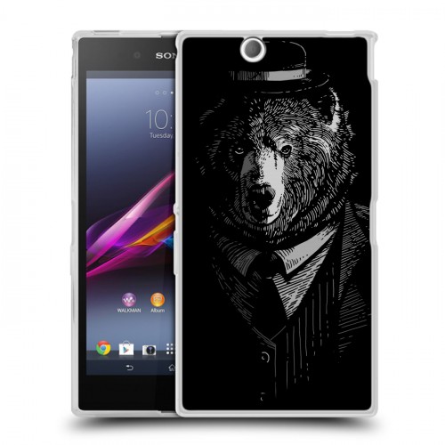 Дизайнерский пластиковый чехол для Sony Xperia Z Ultra  Хищные джентльмены